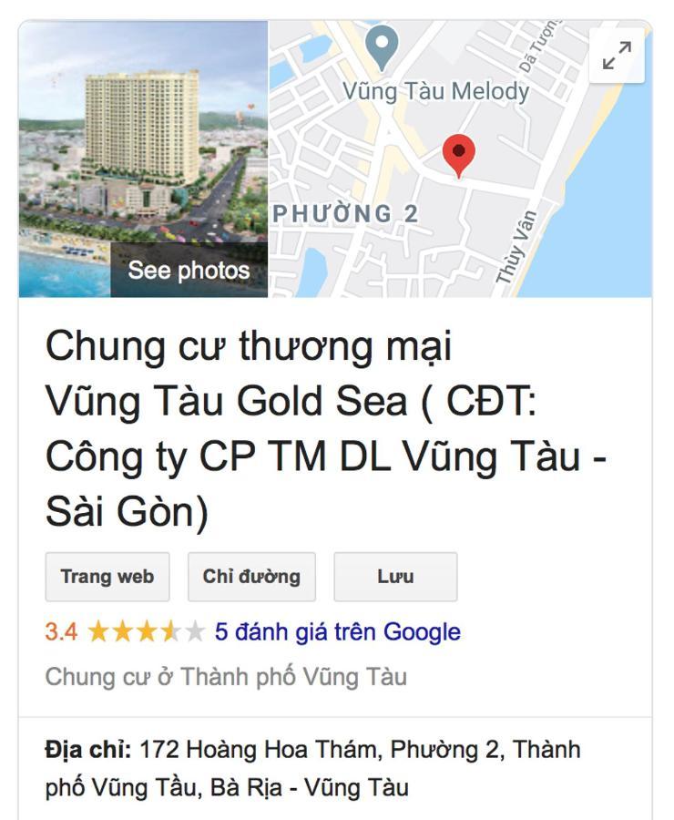 Goldsea Apartment Vũng Tàu Ngoại thất bức ảnh